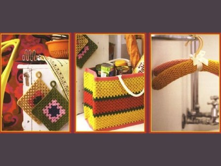 Granny squares haken in retrostijl - Sarah London