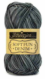 Softfun Denim 502 Donkergrijs/lichtgrijs