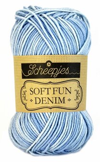 Softfun Denim 509 Blauw/lichtblauw