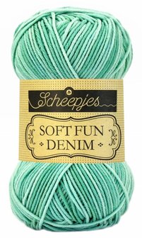 Softfun Denim 516 Mint/licht mint