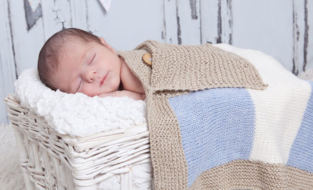 Cotton-Cashmere  Babydeken