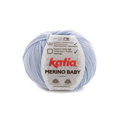Merino Baby 93 Hemelsblauw