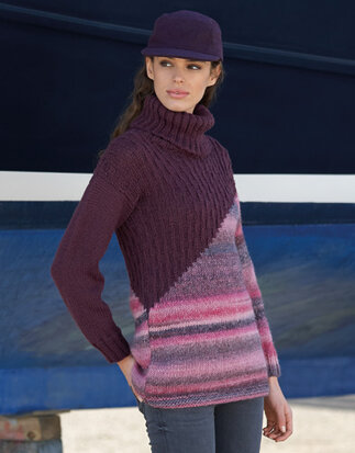 MERINO ARAN 89 Lila