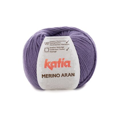 MERINO ARAN 89 Lila