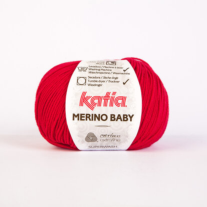 Merino Baby 04 Rood