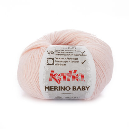 Merino Baby 07 zeer lichtroze