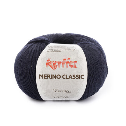 Merino Classic 05 Bleu très foncé