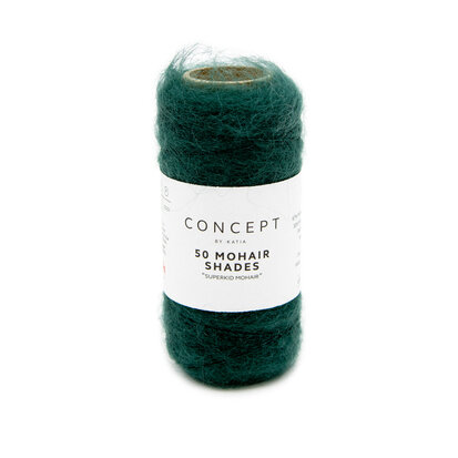 50 Mohair Shades 24 Groenblauw