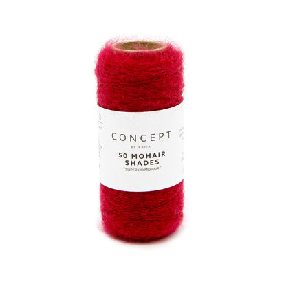 50 Mohair Shades 44 Rouge brillant