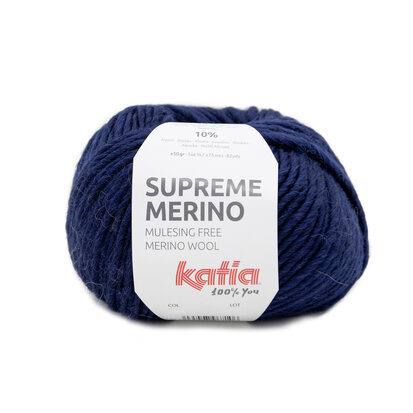 SUPREME MERINO 94 BLEU FONCE