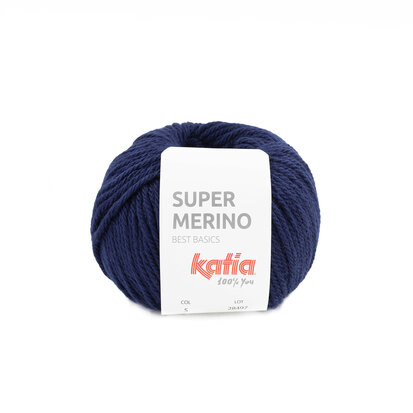 SUPER MERINO 05 BLEU FONCE