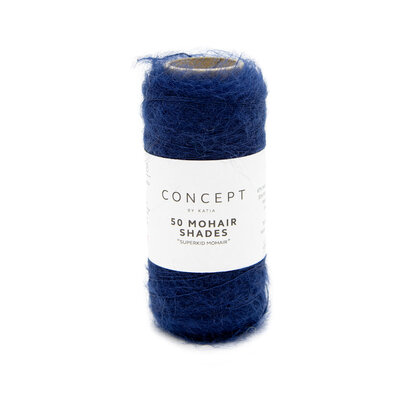 50 Mohair Shades 34 Zeer donkerblauw