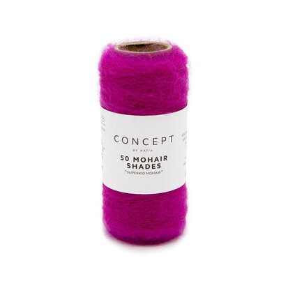 50 Mohair Shades 38 Fuchsia