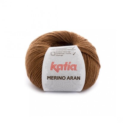 MERINO ARAN 37 Lichtbruin