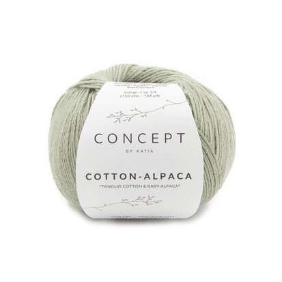 6 bollen Cotton-Alpaca 103 Lichtgroen