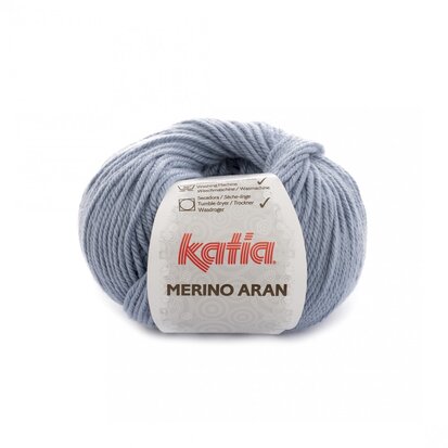 MERINO ARAN 59 Bleu clair