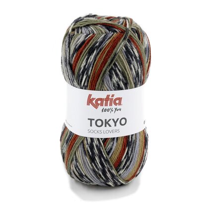 TOKYO SOCKS 80 Marron-gris