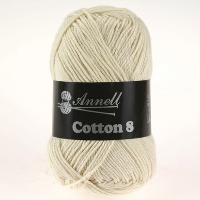 COTTON 8 - 60 ECRU