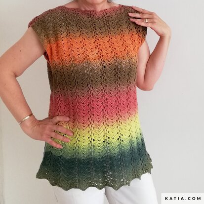 Harmonia - Haut crocheté