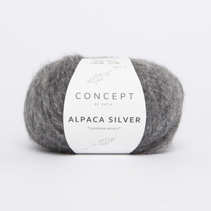 Alpaca Silver 256 Grijs-zilver