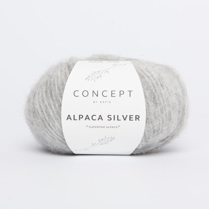 Alpaca Silver 255 Gris clair-argent