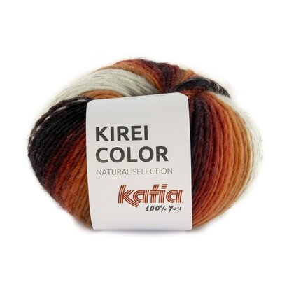 KIREI  COLOR 306 Rood-Camel-Zwart