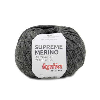 SUPREME MERINO 92 GRIS FONCE