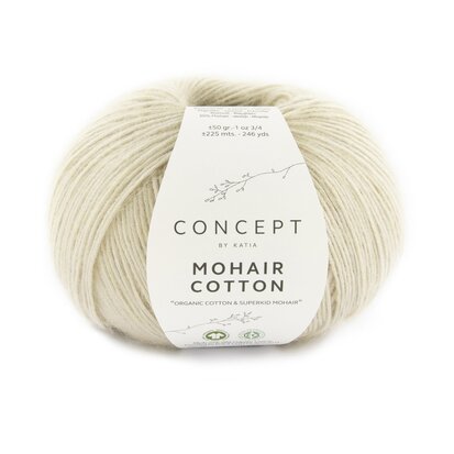 MOHAIR COTTON 77 GRIS PIERRE