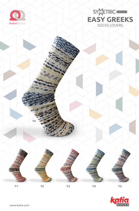 Easy Greeks Socks 74