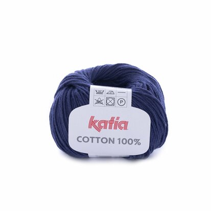 Cotton 100% - 05 Donkerblauw