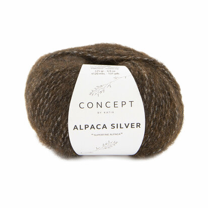 Alpaca Silver 275 Brun foncé-Argent