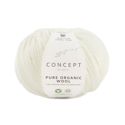 PURE ORGANIC WOOL 50 ECRU