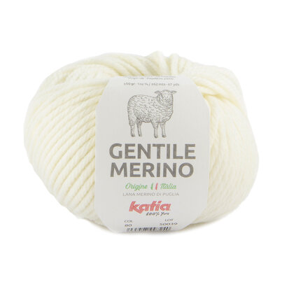 GENTILE MERINO 80 ECRU