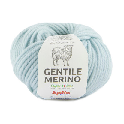 GENTILE MERINO 84 WATERBLAUW