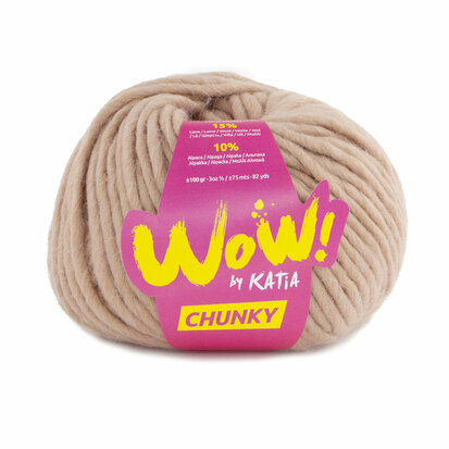 WOW CHUNKY 59 ROZEACHTIG BEIGE