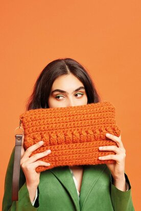 Wow Chunky - gehaakte clutch