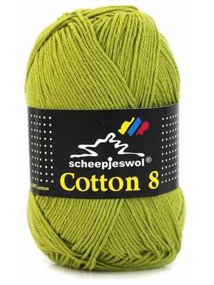Cotton 8 - 669 olijfgroen