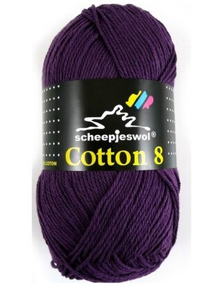 Cotton 8 - 721 donkerpaars