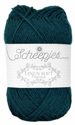 Linen Soft 607 vert bleu