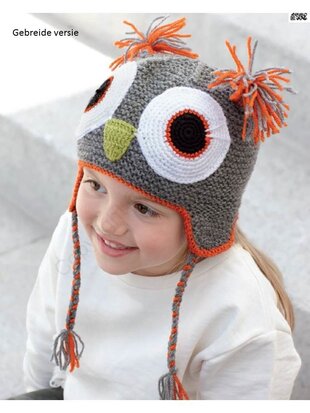 Kid's Cap Owl 73 Gris