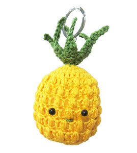 Paquet à crocheter : porte-clef Ananas