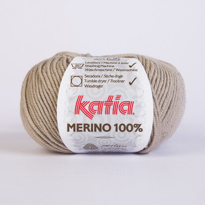 Merino 100 % - 40 Steengrijs