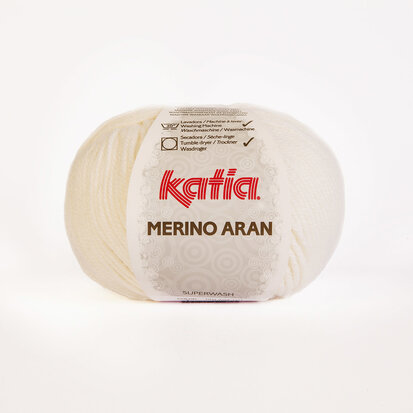 MERINO ARAN 01 Wit