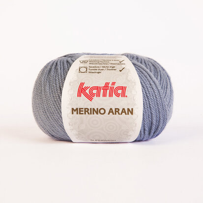 MERINO ARAN 59 Lichtblauw