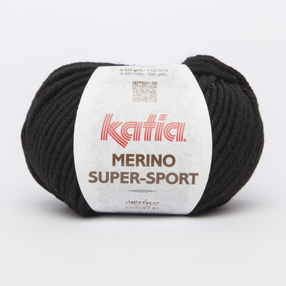 Merino Super-Sport 02 Zwart