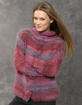 Silk Mohair 700 Grijs-Zwart-Ecru