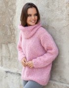 Ingenua - oversized trui met losse kraag