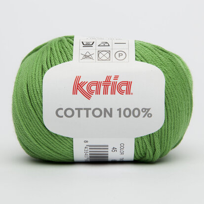 Cotton 100% - 45 Groen