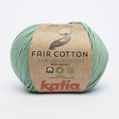 Fair Cotton 17 - Vert menthe