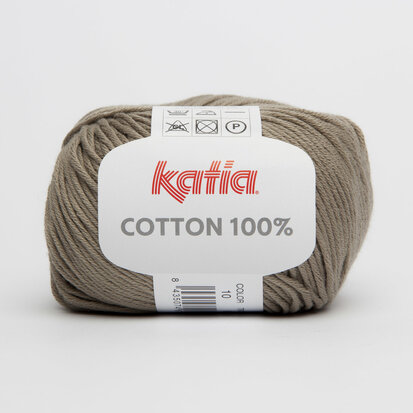 Cotton 100% - 10 Gris pierre